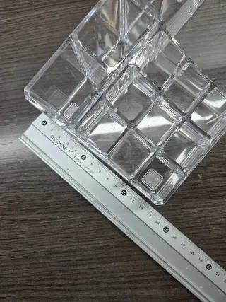 Organizador de maquillaje acrílico