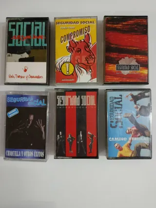 6 Seguridad Social Cintas Cassettes ELIGE