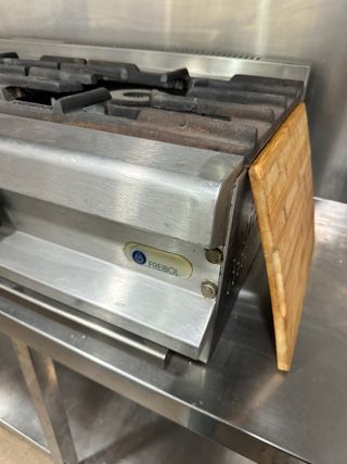 Cocina industrial 3 fogones