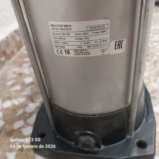 Bomba de agua  de superficie ESPA MULTI 35 5M N