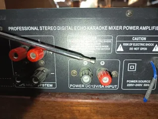 Amplificador Karaoke Sunbuck AV-MP326BT Negro