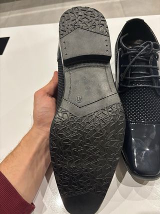 Zapatos de vestir azul marino sin estrenar