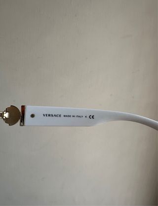 Occhiali da Sole Versace Vintage Oro Bianco