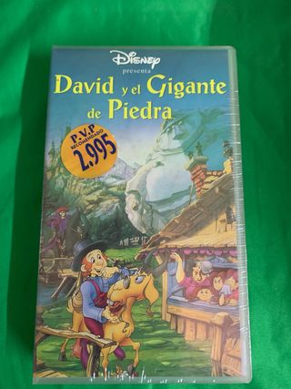 VHS Disney David e il Gigante di Pietra sigillato