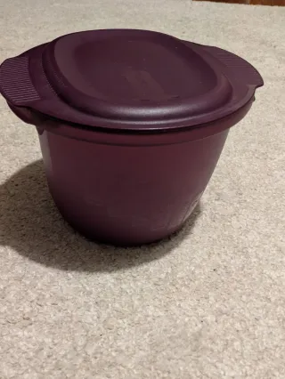 Panela Microondas Massa Tupperware Roxa