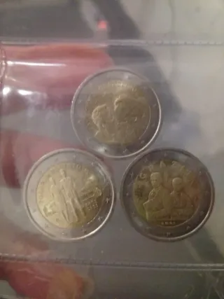 Monete commemorative collezione