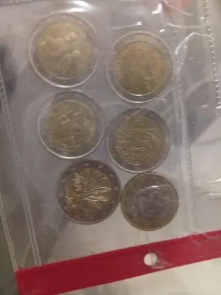 Monete commemorative collezione