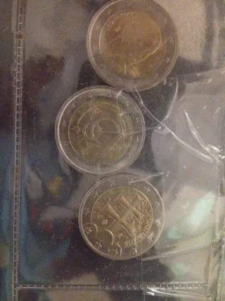 Monete commemorative collezione