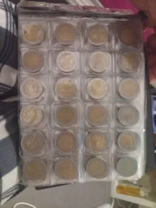 Monete commemorative collezione