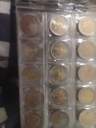 Monete commemorative collezione