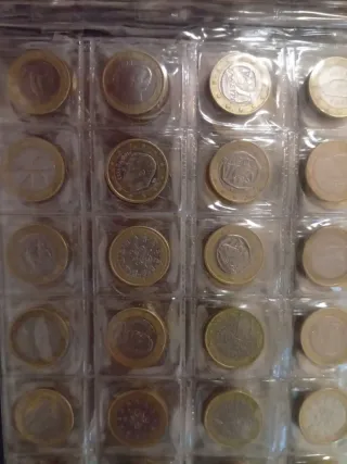 Monete commemorative collezione