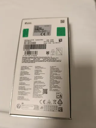 OPPO Reno14 FS 5G 512GB 12GB RAM Plata