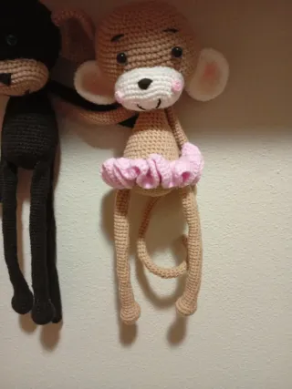 Muñecos de crochet hechos a mano