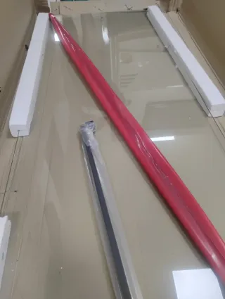 Mampara de ducha fija 90 cm