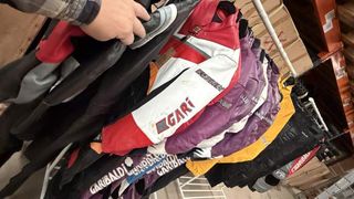 Lote 100 Chaquetas Moto Cuero Garibaldi