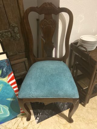 Mesa Comedor (diámetro 120cm) con 4 Sillas