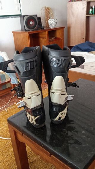 Botas FOX Motocross e fato fox