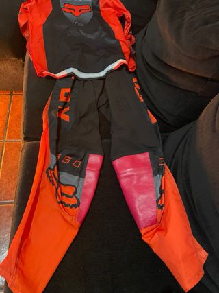 Botas FOX Motocross e fato fox