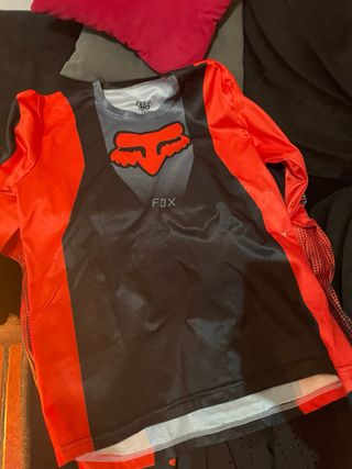 Botas FOX Motocross e fato fox