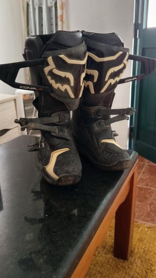Botas FOX Motocross e fato fox