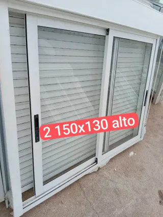Ventanas aluminio 175x123 y 150x123