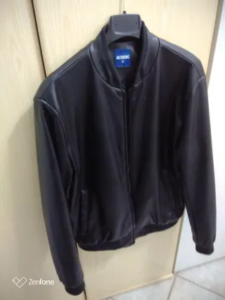 Giubbotto JACKBERG ecopelle nero taglia M