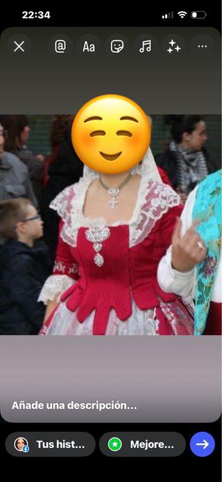 Traje de Fallera, manteletas y zapatos incluidos