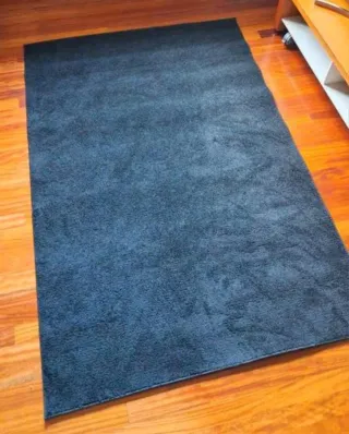 Alfombra Ikea Negra 133x195cm