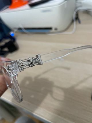 Occhiali Chrome Hearts Argento