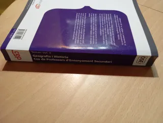 Cos de professors d´ensenyament secundari Geogr...