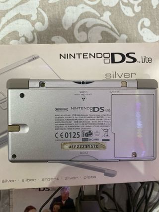 Nintendo DS Lite Argento