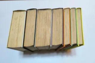 Colección completa libros Harry Potter tapa dura