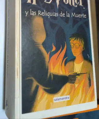 Colección completa libros Harry Potter tapa dura