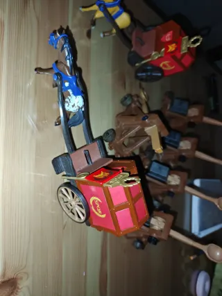 Lote Playmobil: Carros y Catapultas