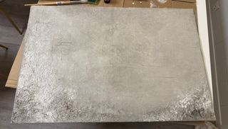 Cuadro Decorativo Texturizado Gris