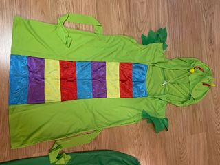 Disfraz Gusano, pack familia. Dos adultos y niño