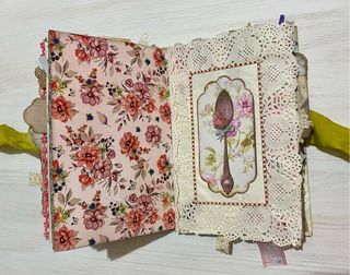 Junkjournal artesanal vintage