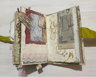 Junkjournal artesanal vintage