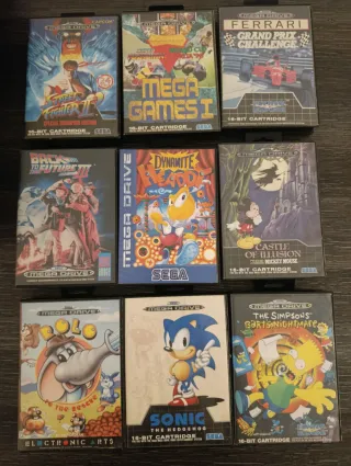 Juegos Sega Mega Drive