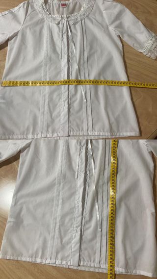 Justillo Huertana Azul y camisa adolescente