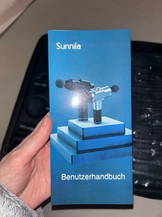 Pistola de Masaje Isincer LCD 6 cabezales