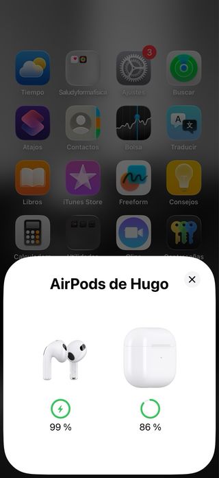 Airpods 3ª Gen Caja y Auriculares