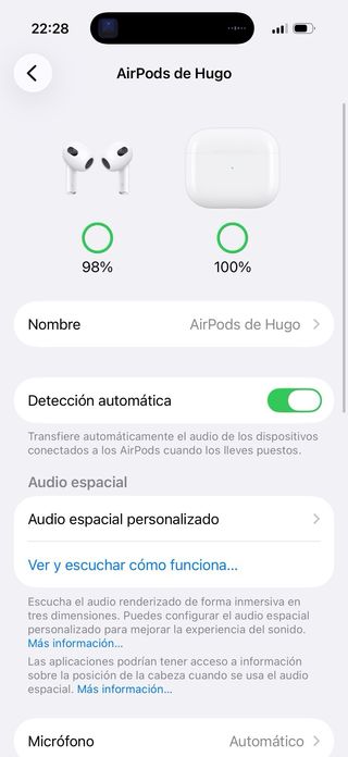 Airpods 3ª Gen Caja y Auriculares