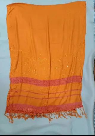 Conjunto 3 Xales Beige e Multicolor