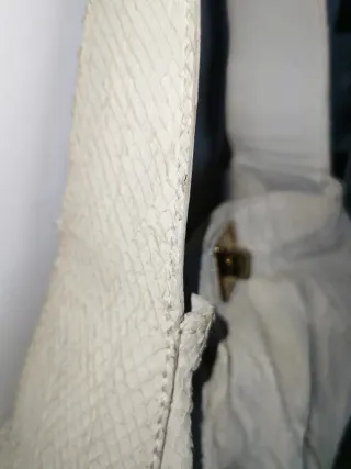 Bolso Uterqüe Piel Beige