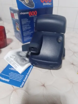 Cámara Polaroid 600 Azul