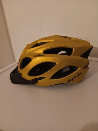 Capacete Spiuk Rhombus Dourado