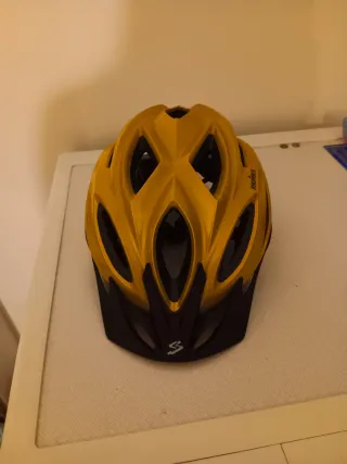 Capacete Spiuk Rhombus Dourado