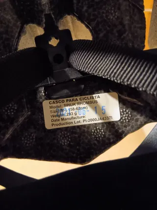 Capacete Spiuk Rhombus Dourado