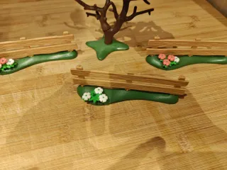 Lote Playmobil árbol y vallas